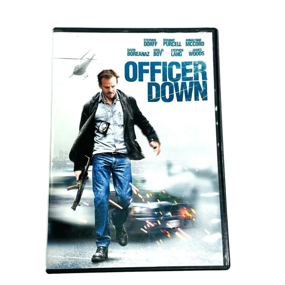 Officer Down Crime Action DVD 2013 Stephen Dorff Stephen Lang David Boranaz u
